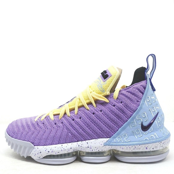 Nike Lebron XVI 16 Lakers Heritage Atomic Violet CK4765-500 Mens Size 11 main image 7